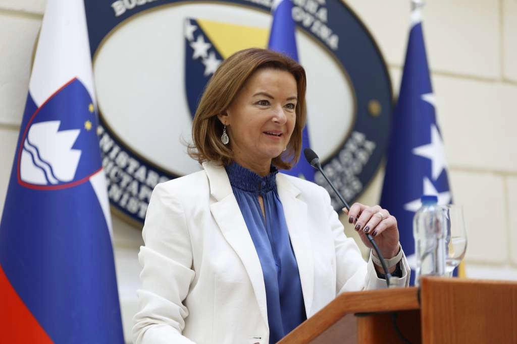 Fajon: Slovenija želi da Bosna i Hercegovina ostane na europskom putu